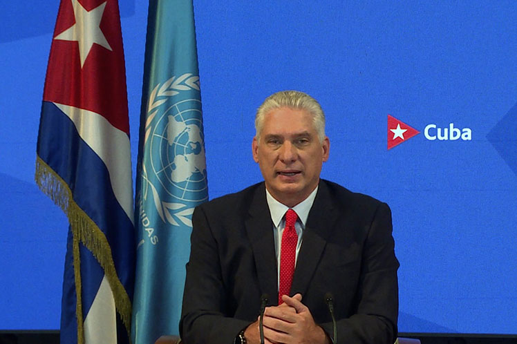 Diaz-Canel affirms that Cuba will not give in to US pressure