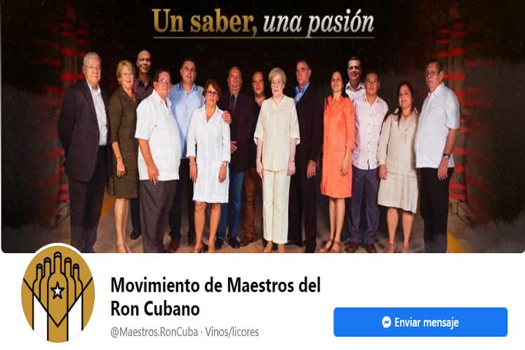 Masters of Cuban Rum have a new Facebook profile