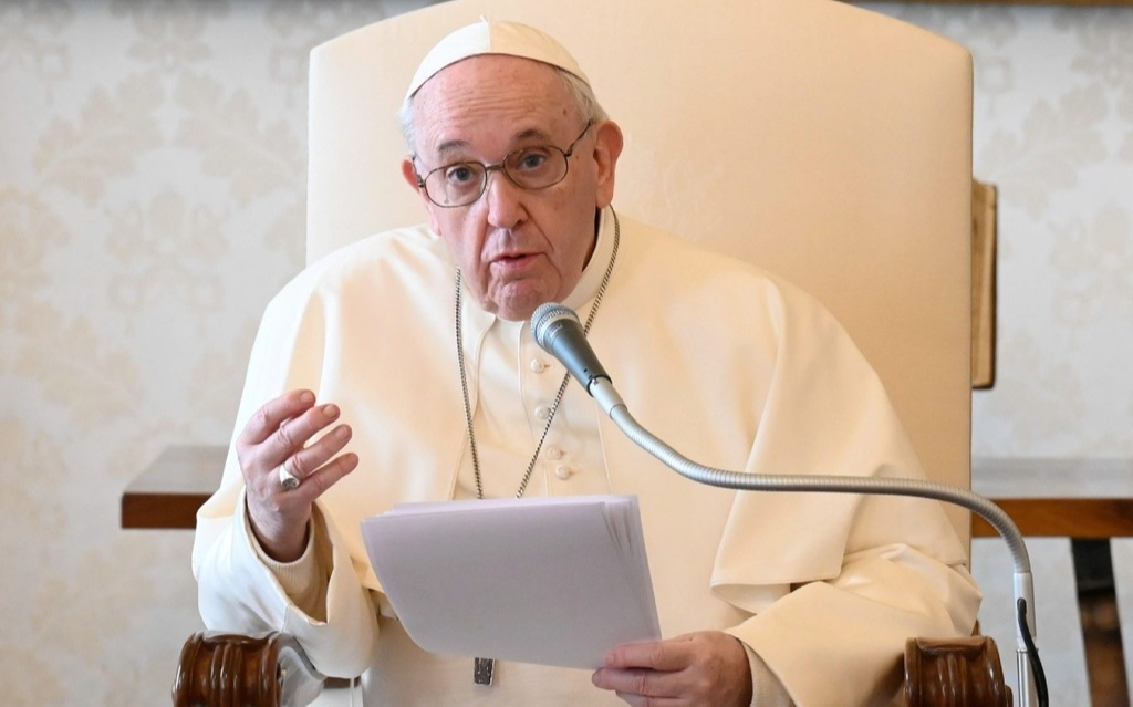 Pope’s words against aggressions and blockades supported in the U.S.
