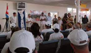 A brigade of Cuban teachers In Honduras