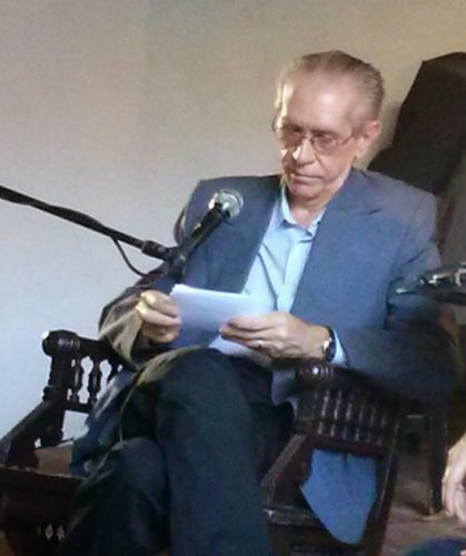 Distinction to journalist, critic and cultural animator Fernando Rodriguez Sosa